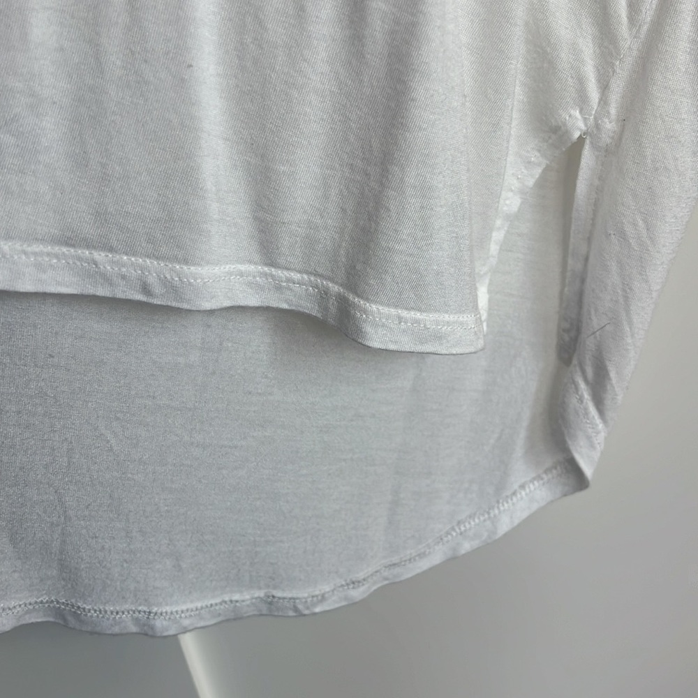 🕶️PST Long White Tunic Tank Soft Sleeveless Top Boho Southwest XL - Picture 4 of 4